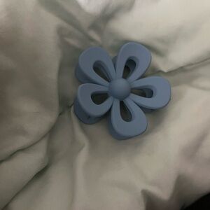 Blue Flower Hair Clip